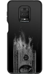 Money Burn B&W - Xiaomi Redmi Note 9 Pro