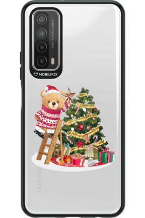 Christmas Bear (Transparent) - Huawei P Smart 2021