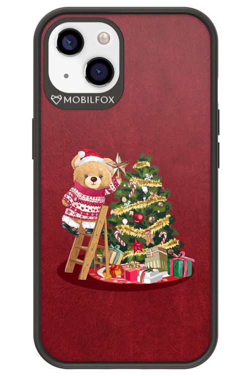 Christmas Bear (Burgundy) - Apple iPhone 13