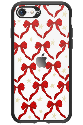 Bow & Stars (Transparent) - Apple iPhone SE 2020