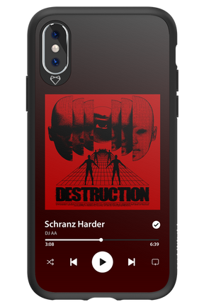 Destruction - Apple iPhone X