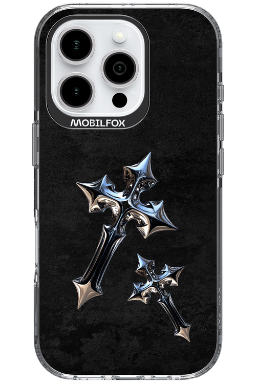 Chrome Crosses - Apple iPhone 16 Pro