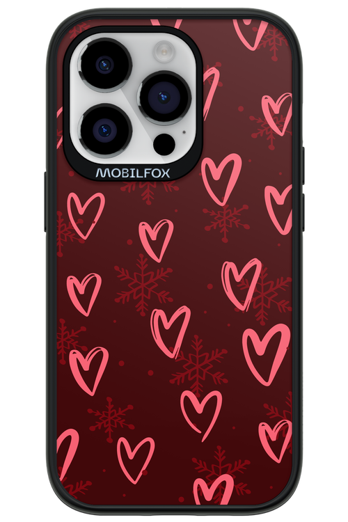 Christmas Hearts - Apple iPhone 14 Pro