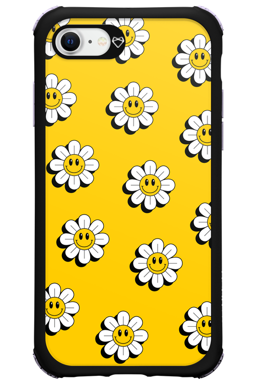 Smiley Flowers - Apple iPhone 8