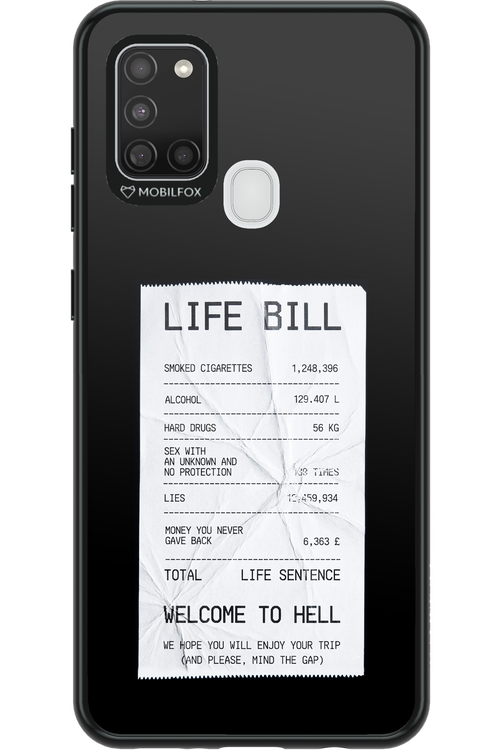 bill 2.0 - Samsung Galaxy A21 S