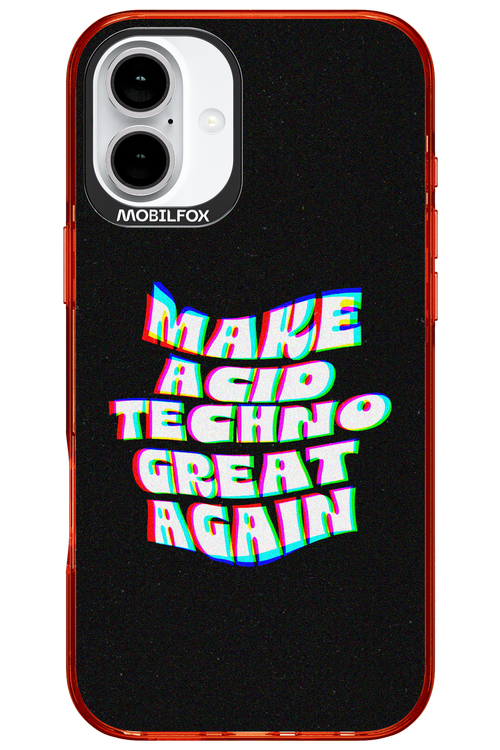Acid Techno - Apple iPhone 16 Plus