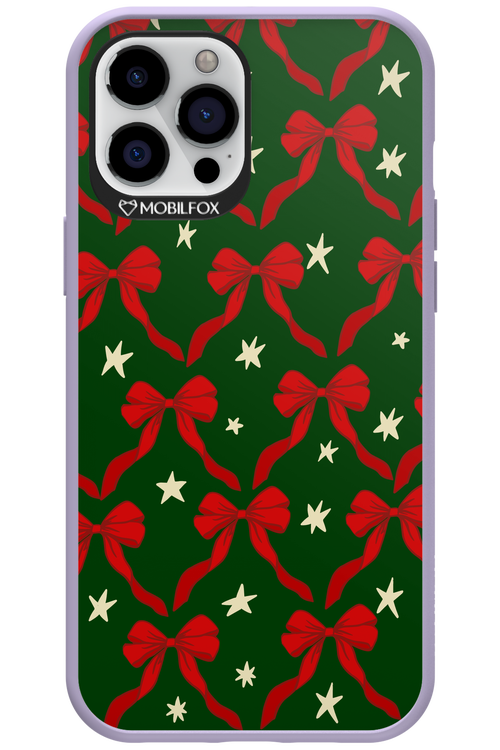 Bow & Stars (Green) - Apple iPhone 12 Pro Max