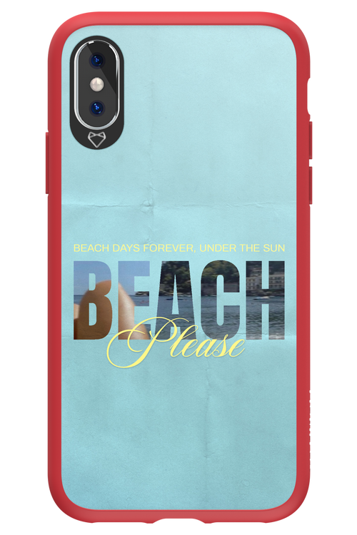 Beach Pls - Apple iPhone X
