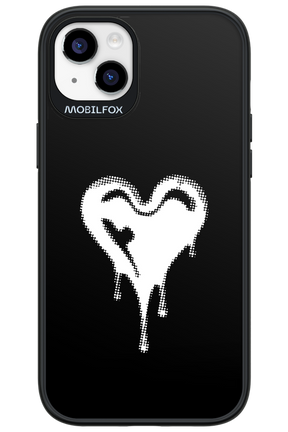 Heart Black - Apple iPhone 14 Plus