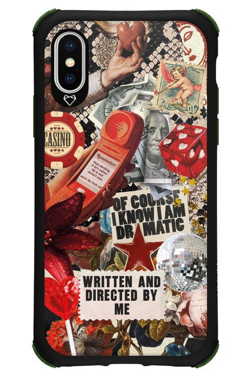 RED VINTAGE - Apple iPhone X