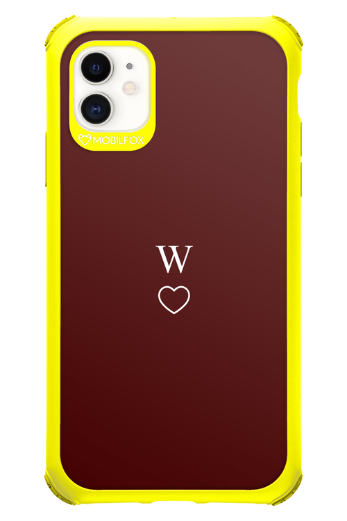 W Burgundia 2.0 - Apple iPhone 11