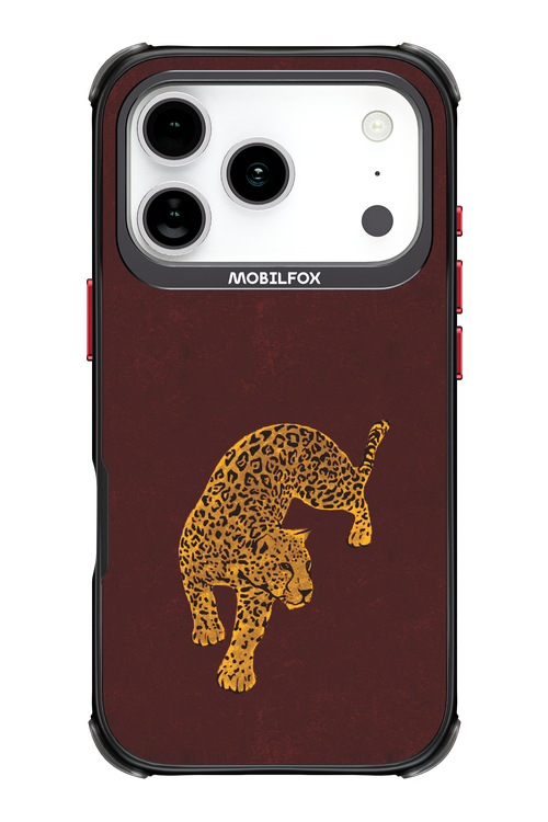 Burgundy Leopard - Apple iPhone 17 Pro