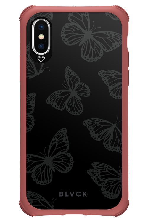 Black Butterflies 2.0 - Apple iPhone X