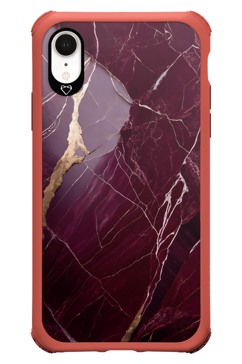 Burgundy Marble 2.0 - Apple iPhone XR