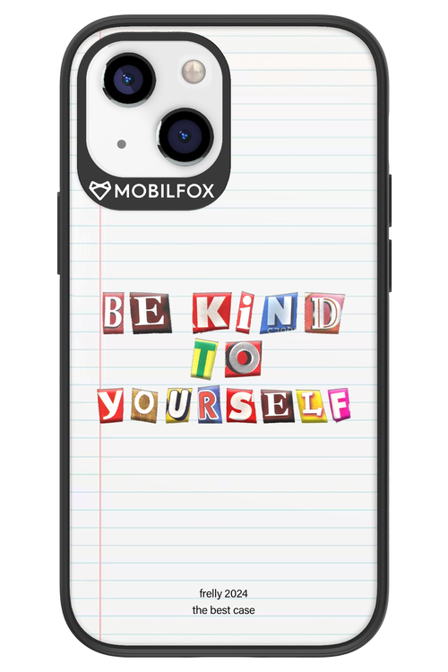 Be Kind To Yourself Notebook - Apple iPhone 13 Mini