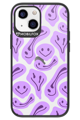 Fluid Smiley Purple - Apple iPhone 13 Mini