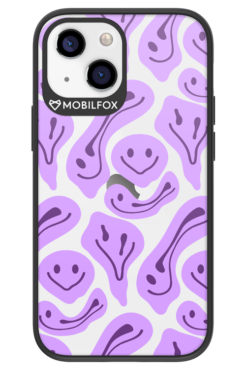 Fluid Smiley Purple - Apple iPhone 13 Mini