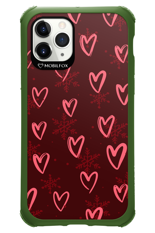 Christmas Hearts - Apple iPhone 11 Pro