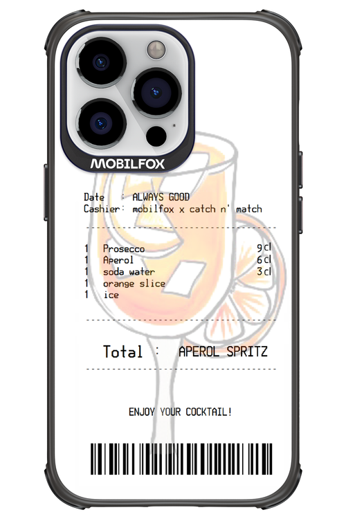 aperol spritz cocktail - Apple iPhone 13 Pro