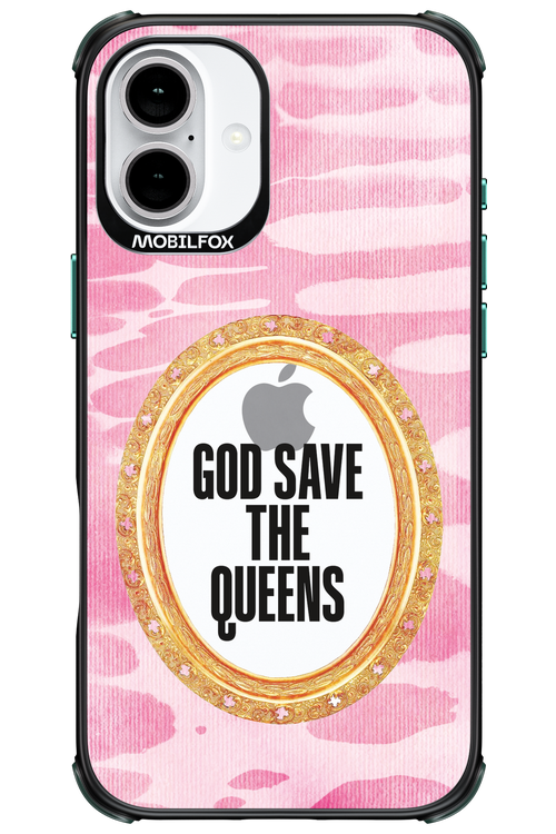 GOD SAVE THE QUEENS MIRROR - Apple iPhone 16 Plus