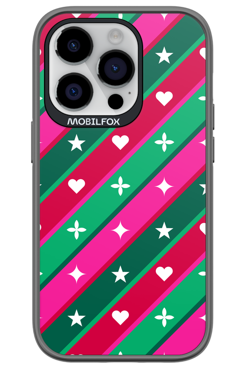 Christmas Stripes - Apple iPhone 14 Pro