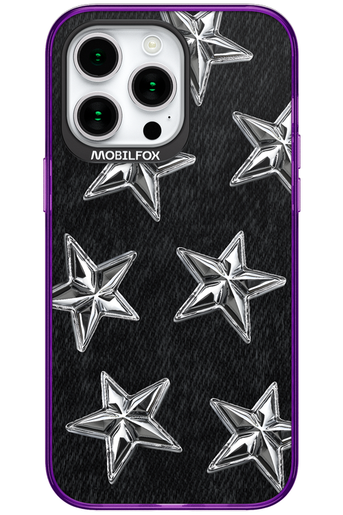 Chrome Stars - Apple iPhone 15 Pro Max
