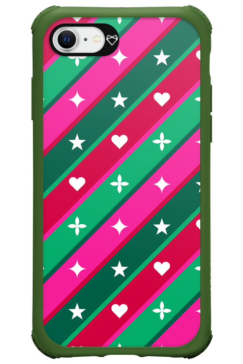 Christmas Stripes - Apple iPhone SE 2020