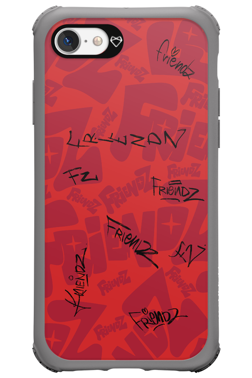 FRIENDZ Red - Apple iPhone 7
