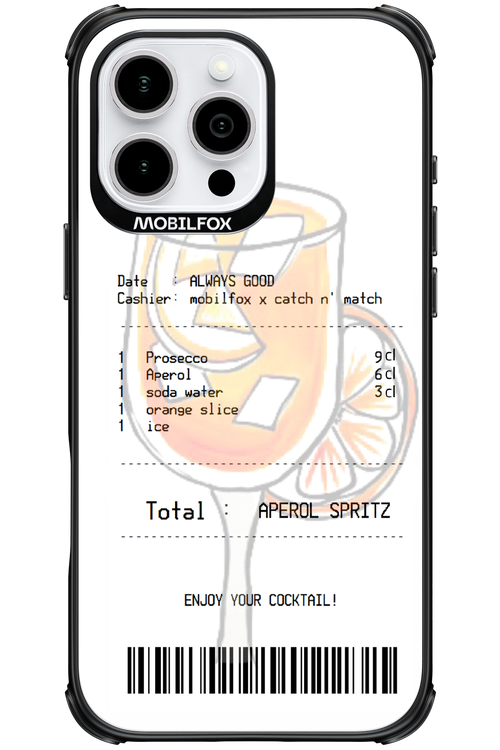 aperol spritz cocktail - Apple iPhone 16 Pro Max