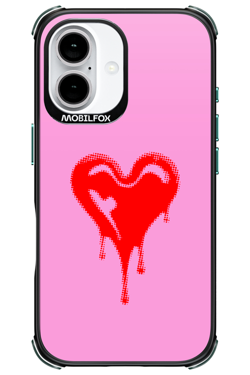 Heart Pink - Apple iPhone 16