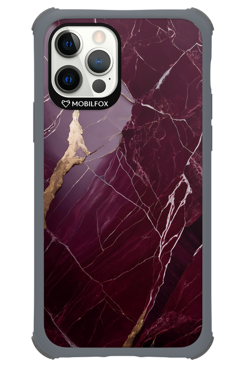 Burgundy Marble 2.0 - Apple iPhone 12 Pro