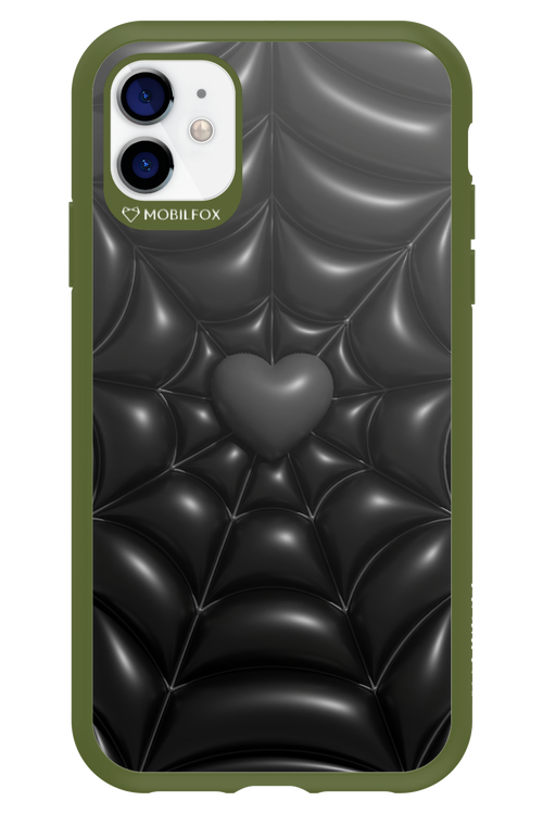 Black Spider Heart - Apple iPhone 11