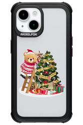 Christmas Bear (Transparent) - Apple iPhone 15