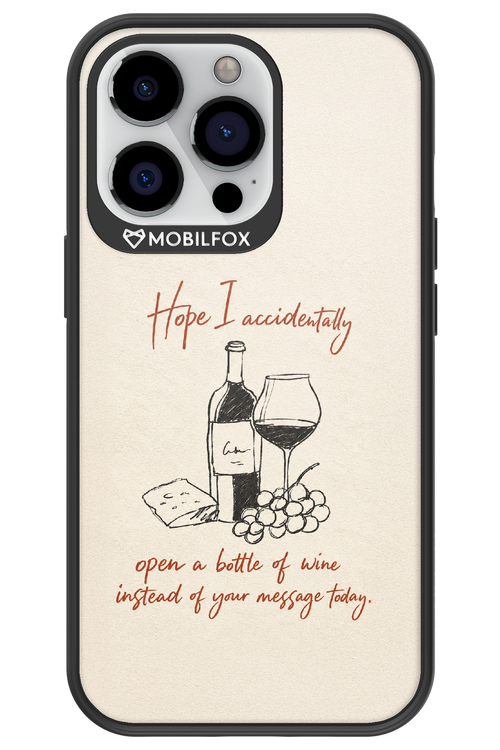 Bottle of wine 2.0 - Apple iPhone 13 Pro
