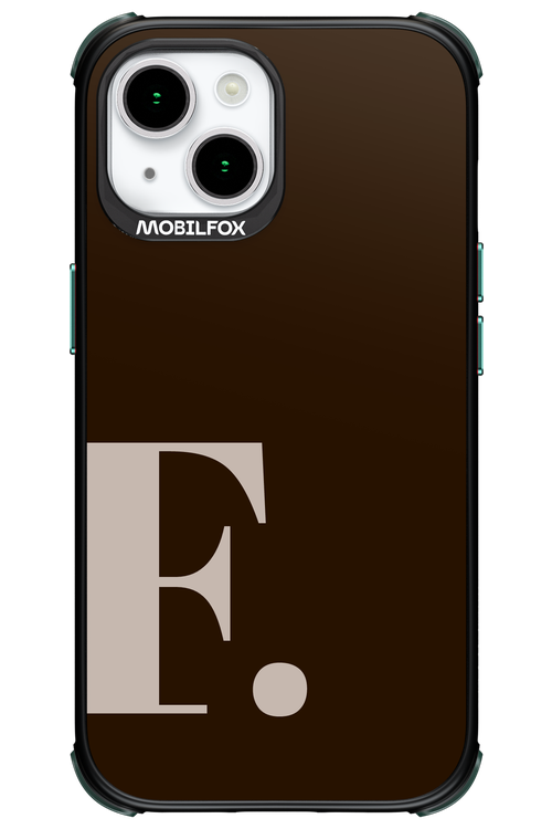 F (Mokka Foam) - Apple iPhone 15