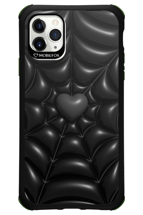 Black Spider Heart - Apple iPhone 11 Pro Max