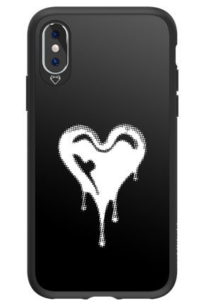 Heart Black - Apple iPhone XS