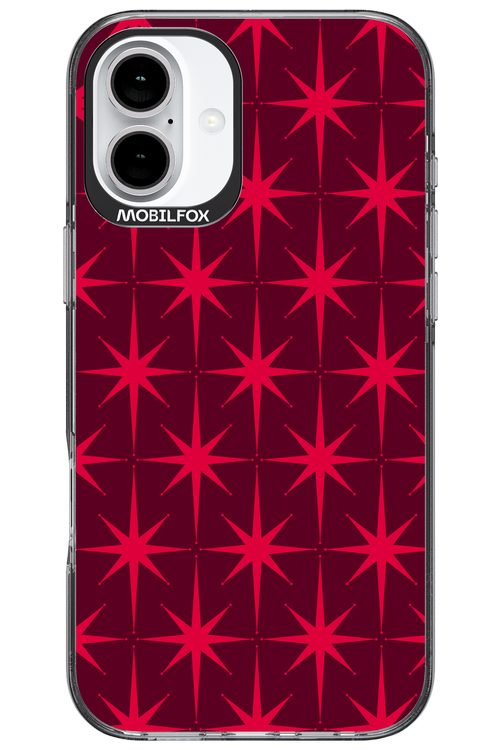 Burgundy Starss - Apple iPhone 16 Plus