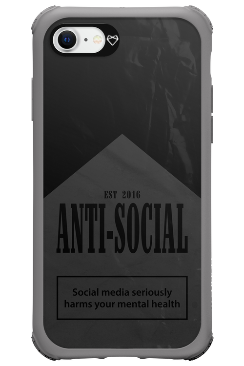 ANTI-SOCIAL (BLVCK) 2.0 - Apple iPhone SE 2020