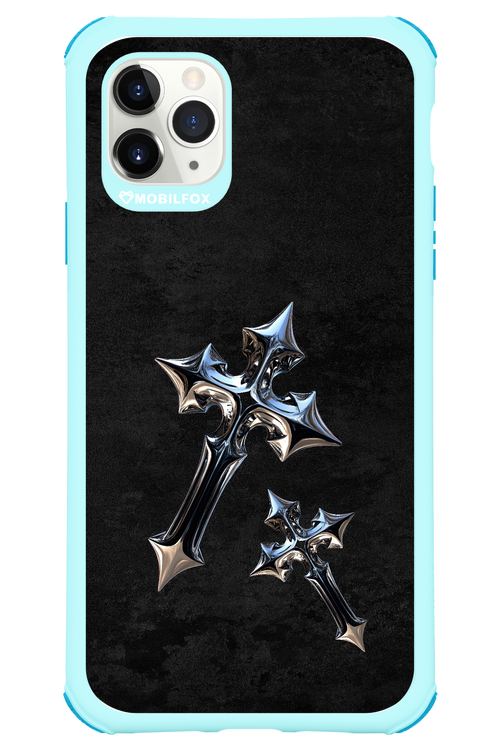 Chrome Crosses - Apple iPhone 11 Pro Max