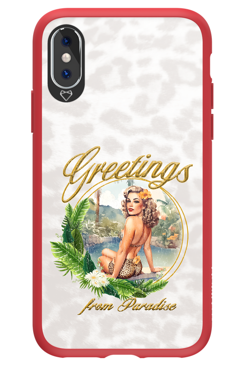 Greetings from Paradise - Apple iPhone XS