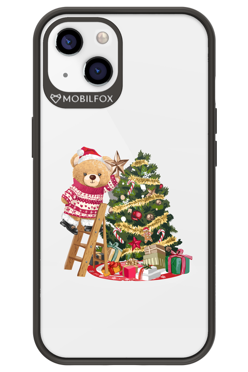 Christmas Bear (Transparent) - Apple iPhone 13