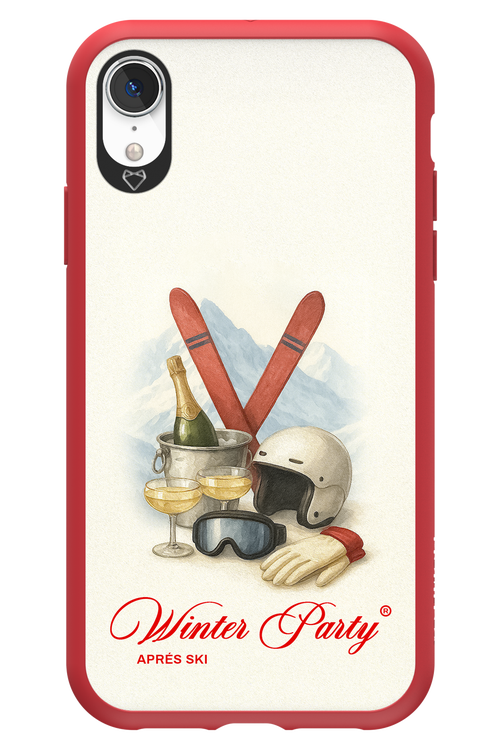 Winter Ski Party - Apple iPhone XR