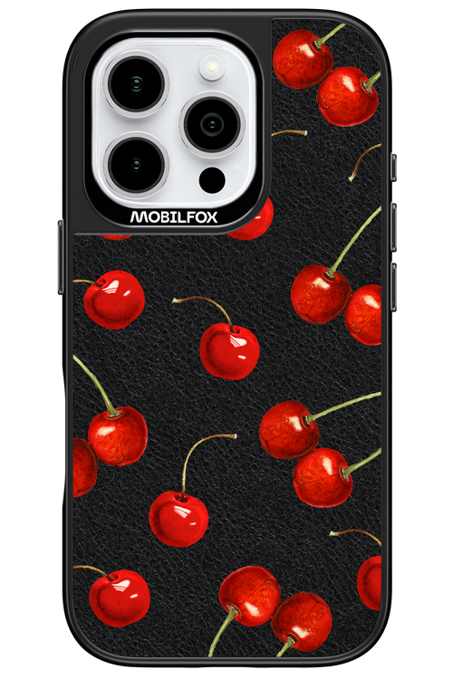 Cherry Leather - Apple iPhone 16 Pro