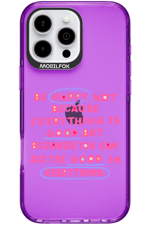 Be Happy 2.0 - Apple iPhone 16 Pro Max