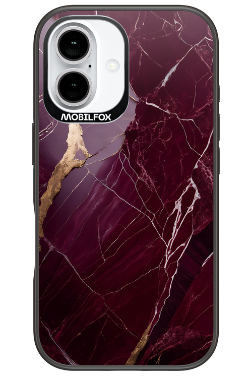 Burgundy Marble 2.0 - Apple iPhone 16