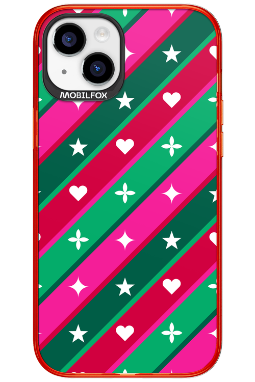 Christmas Stripes - Apple iPhone 15 Plus