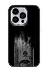 Money Burn B&W 2.0 - Apple iPhone 14 Pro