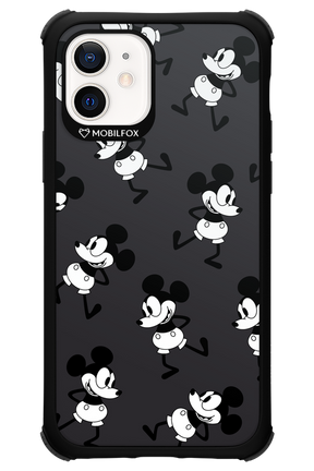 Iconic Mouse (antracite pattern) - Apple iPhone 12