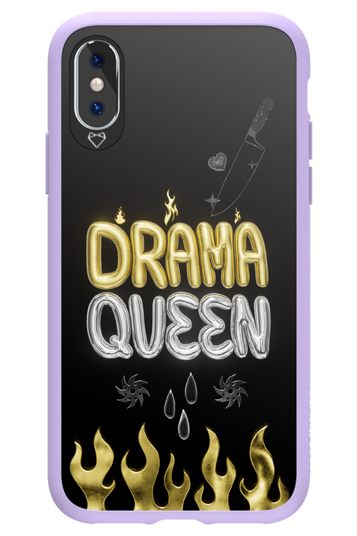 Drama Queen Black - Apple iPhone XS